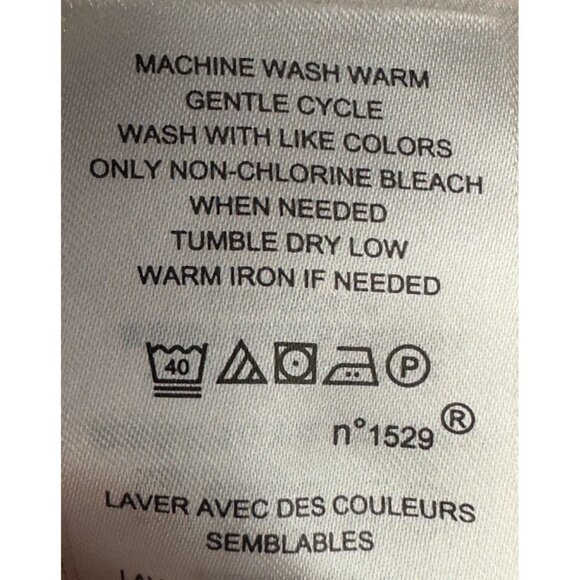 Lauren Ralph Lauren Top Womens XL Pink & White Striped Short-Sleeve Lightweight - Picture 8 of 9